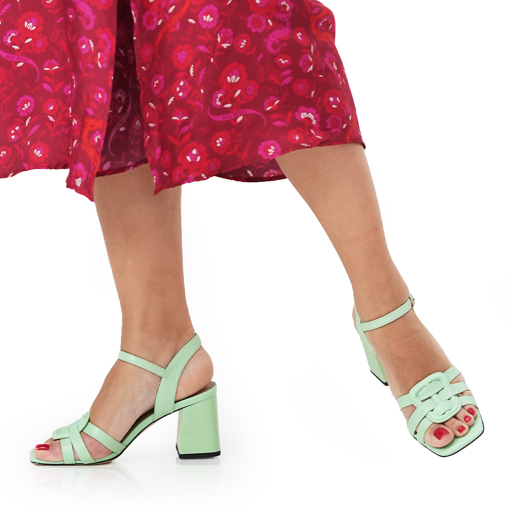 SANDALE ELEGANTE FIORE FINO