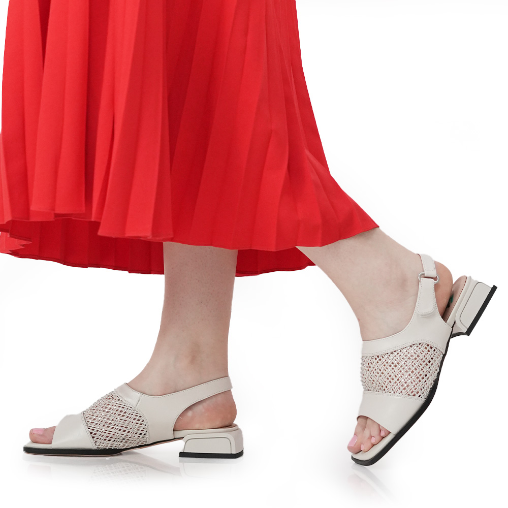 SANDALE DAMA FIORE FINO