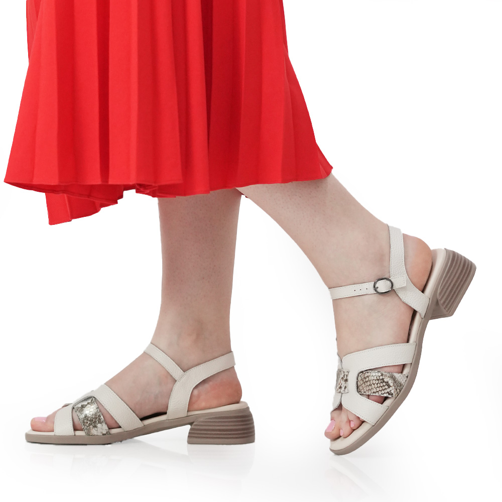 SANDALE DAMA FIORE FINO