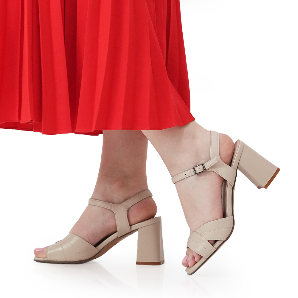 SANDALE ELEGANTE FIORE FINO