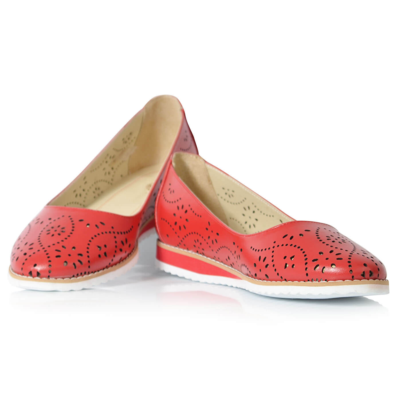 BALERINI PERFORATI BRAND ROMANESC