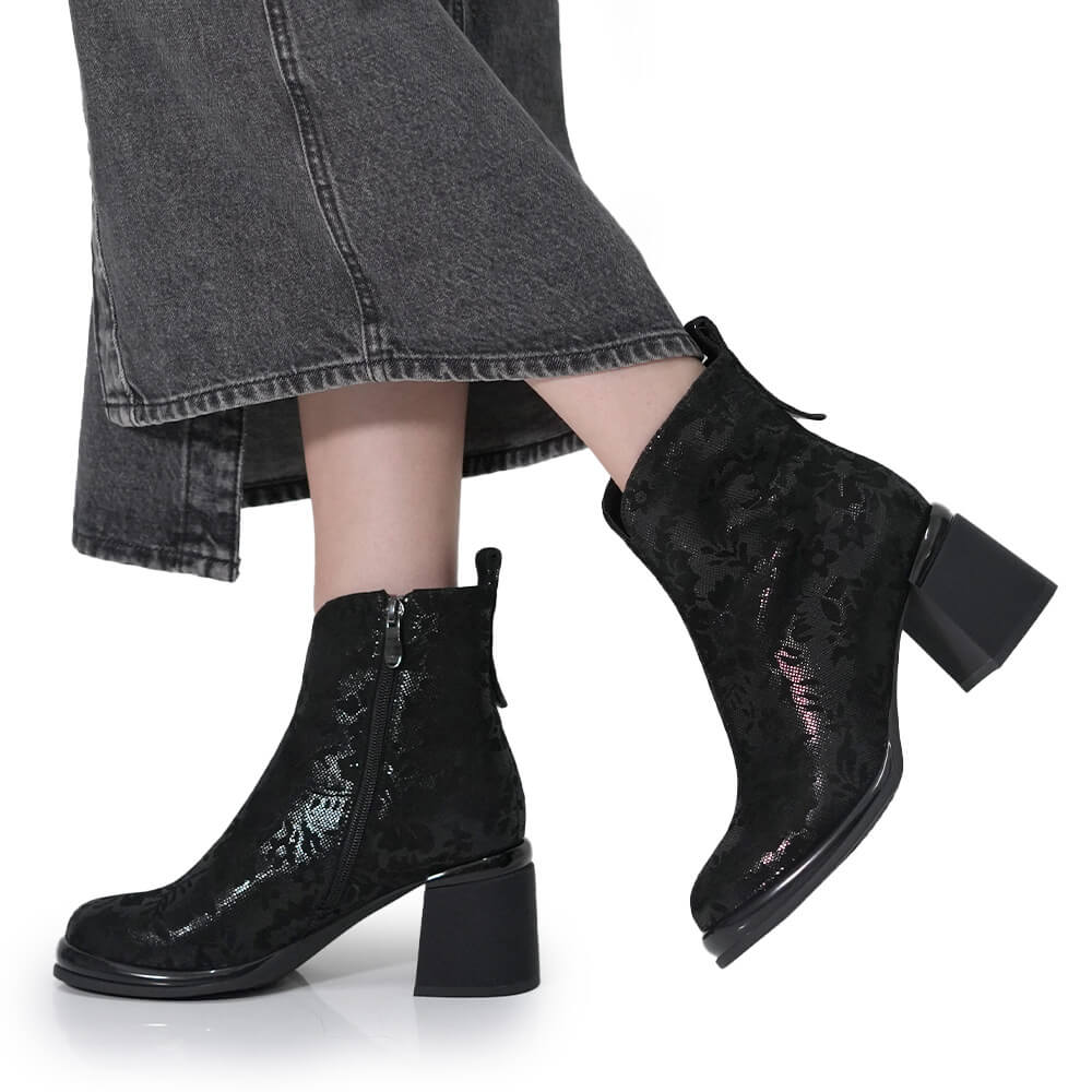 BOTINE DAMA FIORE FINO