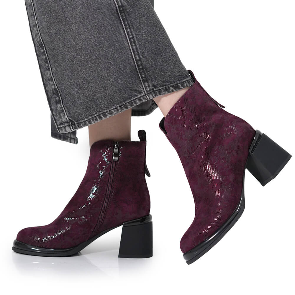 BOTINE DAMA FIORE FINO