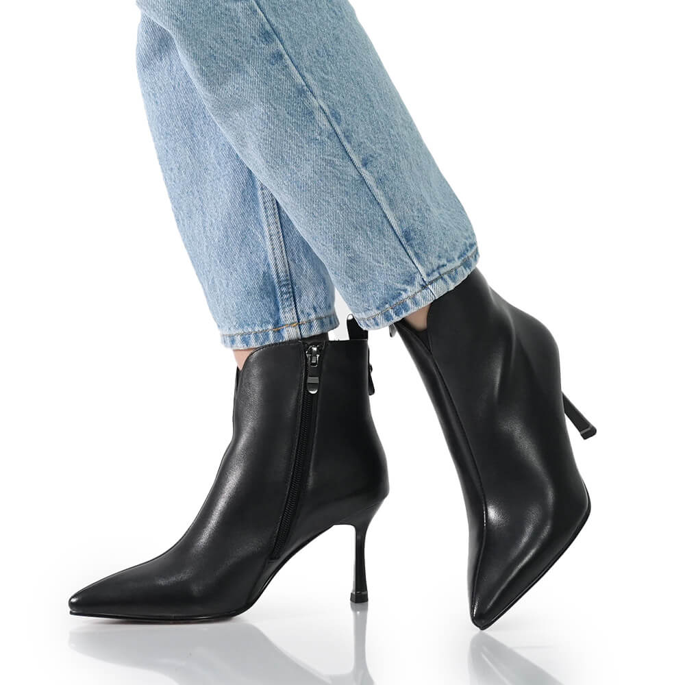 BOTINE ELEGANTE FIORE FINO