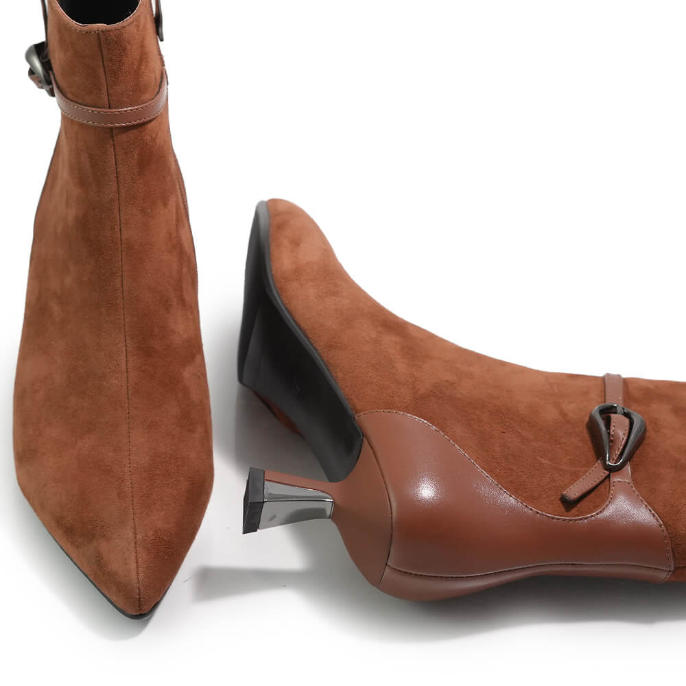 BOTINE ELEGANTE FIORE FINO