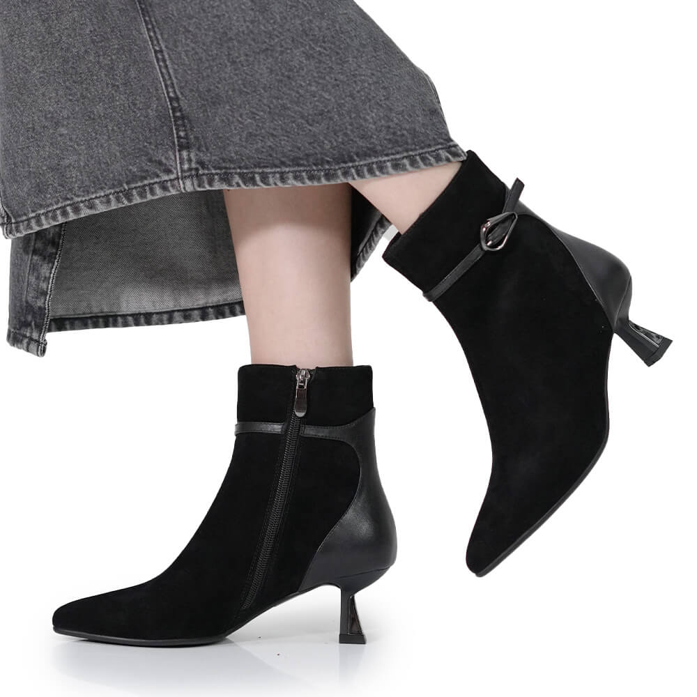 BOTINE ELEGANTE FIORE FINO