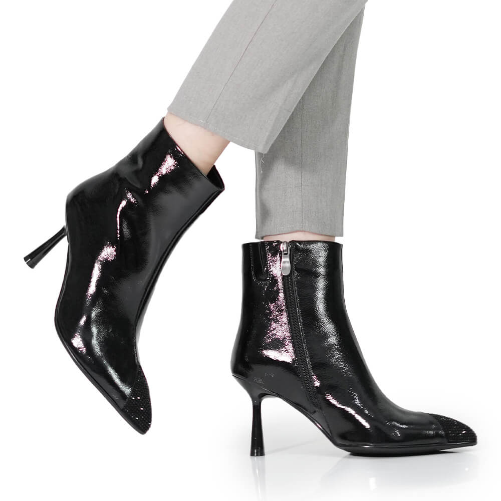 BOTINE ELEGANTE FIORE FINO