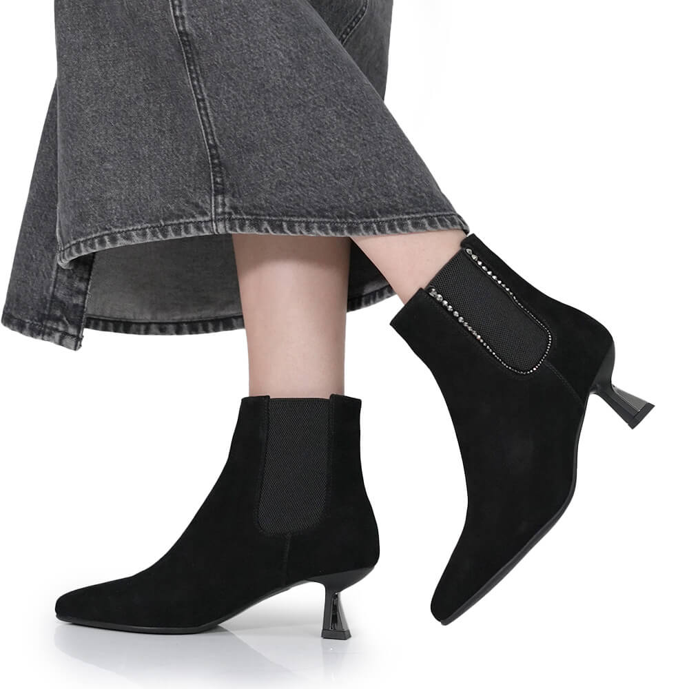 BOTINE ELEGANTE FIORE FINO