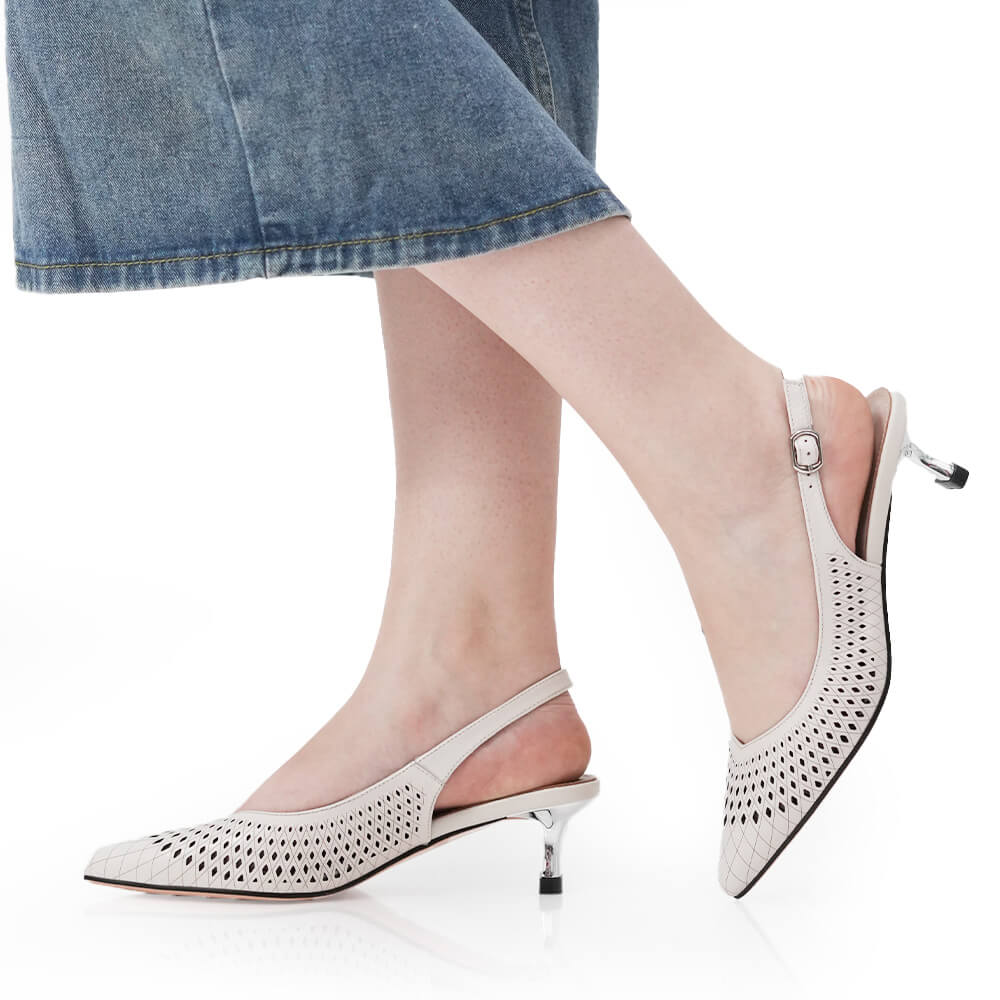 PANTOFI DECUPATI FIORE FINO