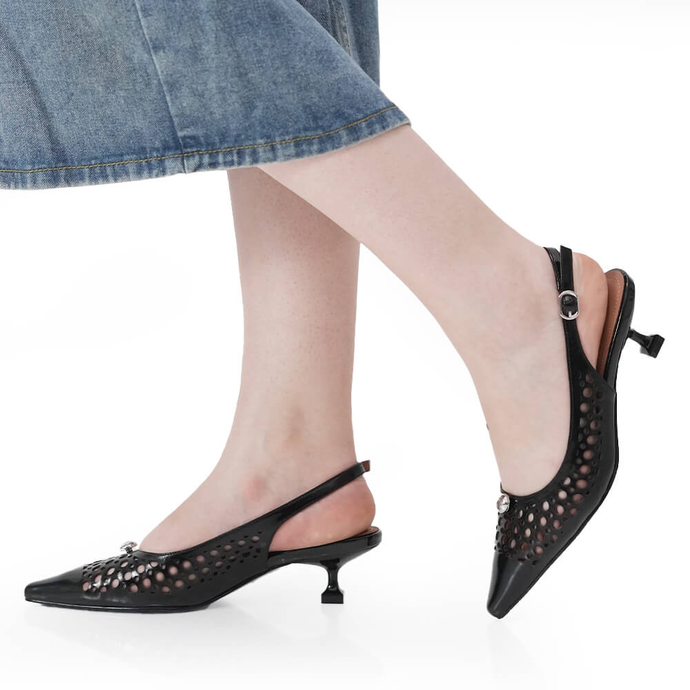 PANTOFI DECUPATI FIORE FINO