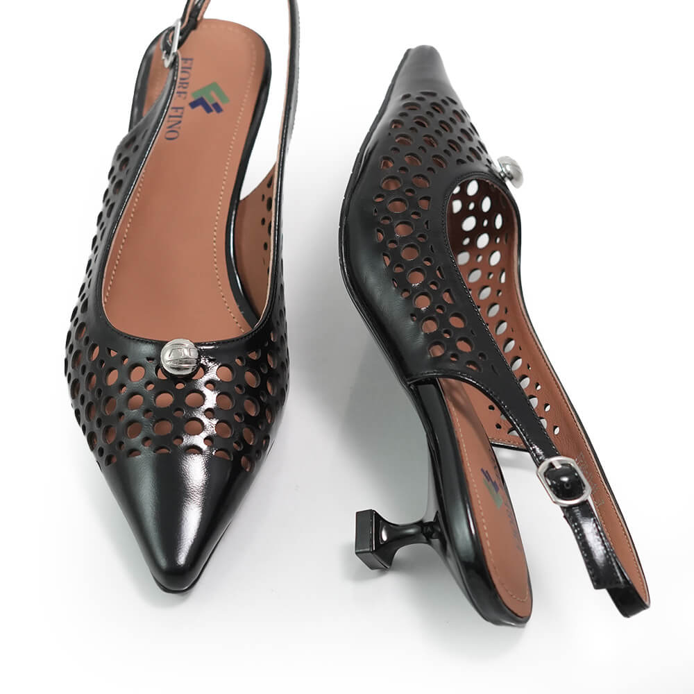 PANTOFI DECUPATI FIORE FINO