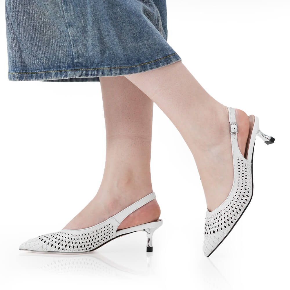 PANTOFI DECUPATI FIORE FINO