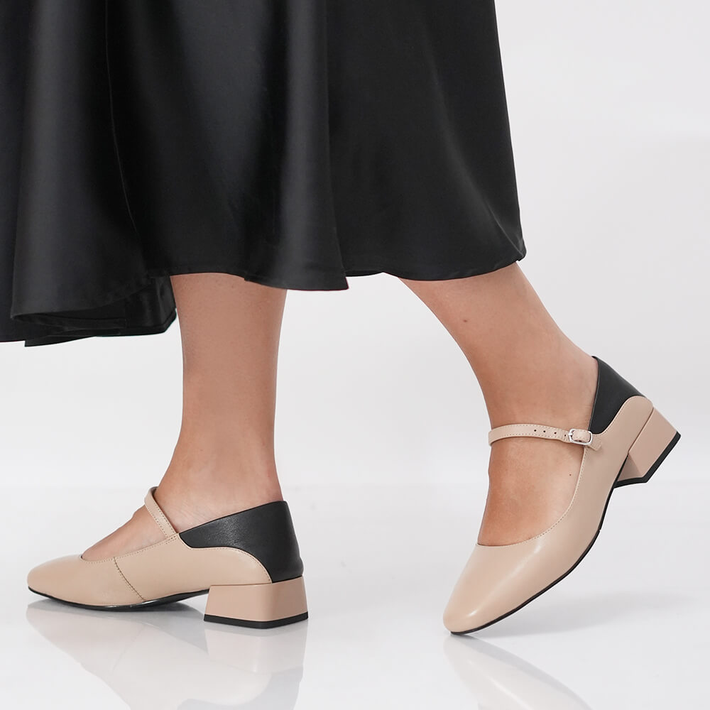 Pantofi Mary Jane Fiore Fino