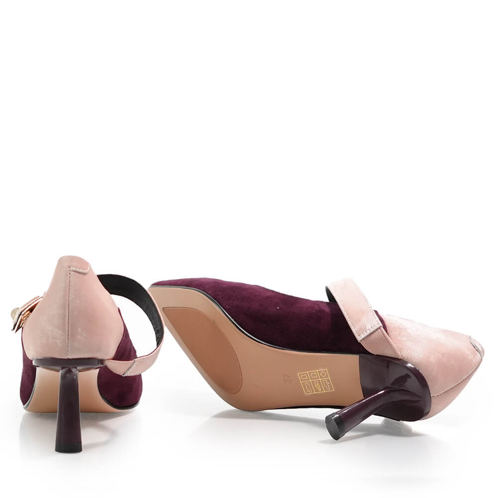 PANTOFI STILETTO FIORE FINO