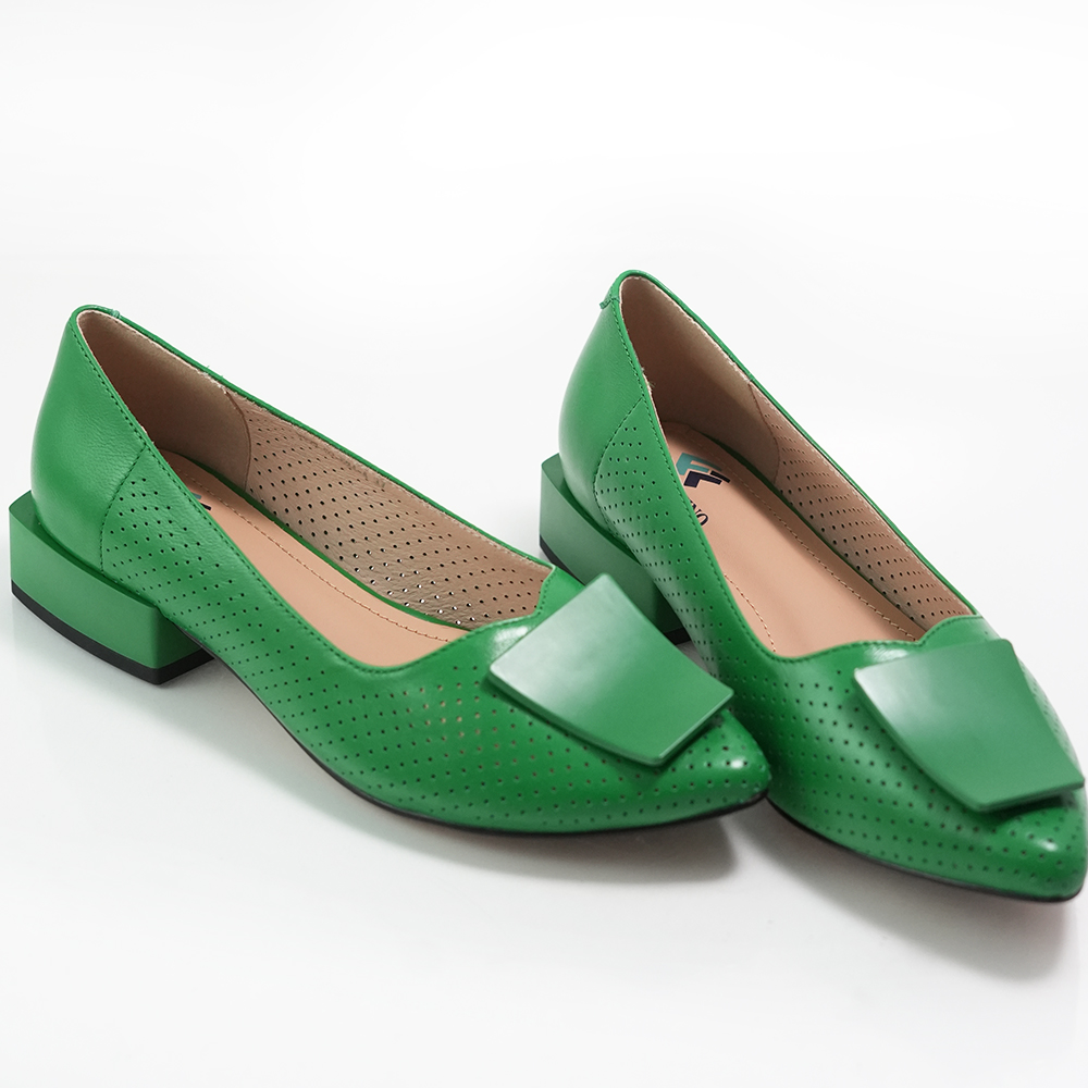 Pantofi perforati Fiore Fino